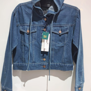 Denim Jacket with Hood