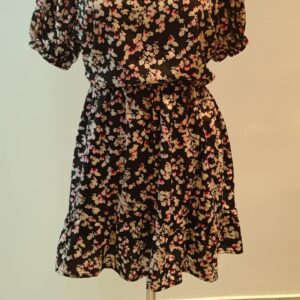 Black Floral Frock