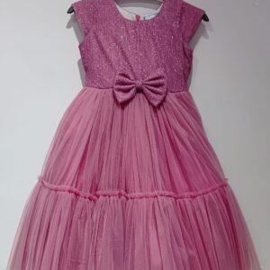 Maroon Party Wear Frock