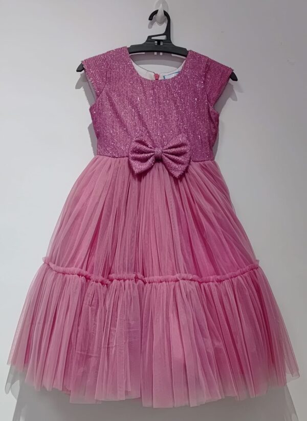 Maroon Party Wear Frock