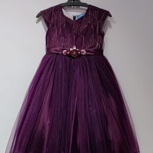 Violet Party Wear Frock