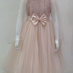Peach Partywear Gown